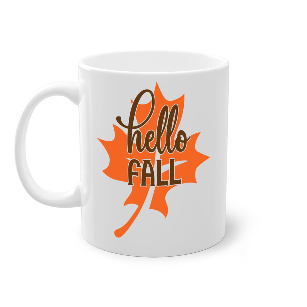 Hello Fall 273#- fall-Mug / Coffee Cup