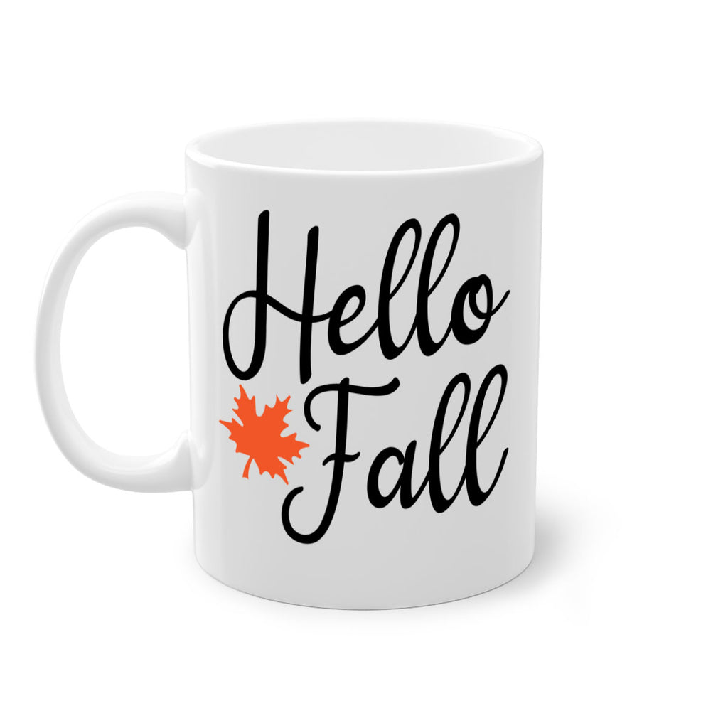Hello Fall 274#- fall-Mug / Coffee Cup