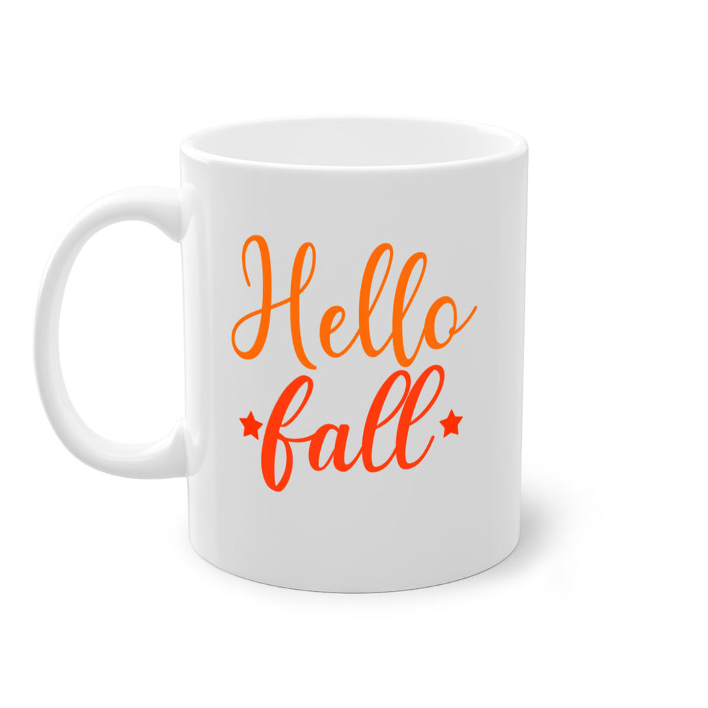 Hello Fall Design 278#- fall-Mug / Coffee Cup