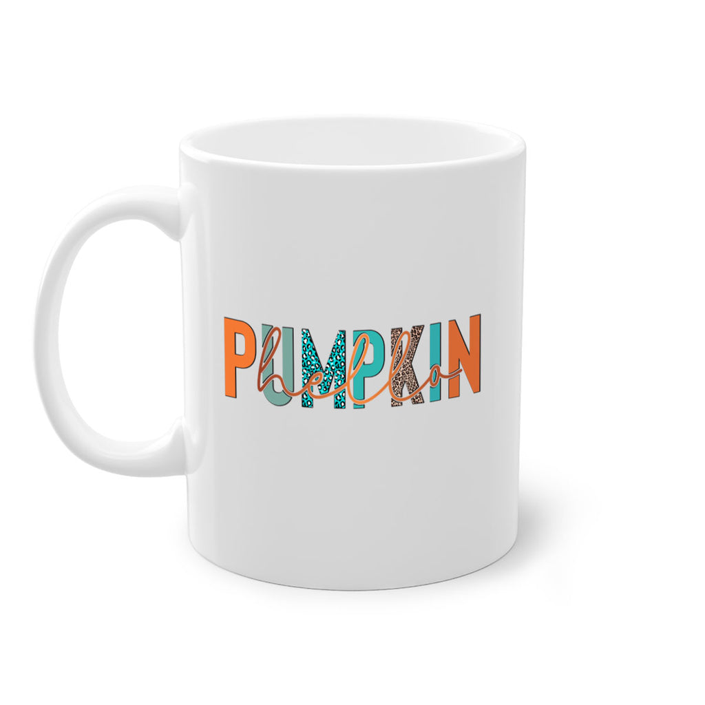 Hello Pumpkin 285#- fall-Mug / Coffee Cup