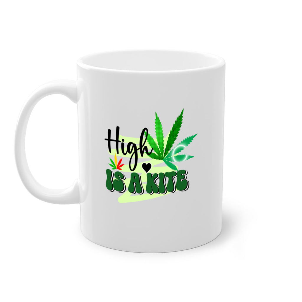 High is a Kite 116#- marijuana-Mug / Coffee Cup