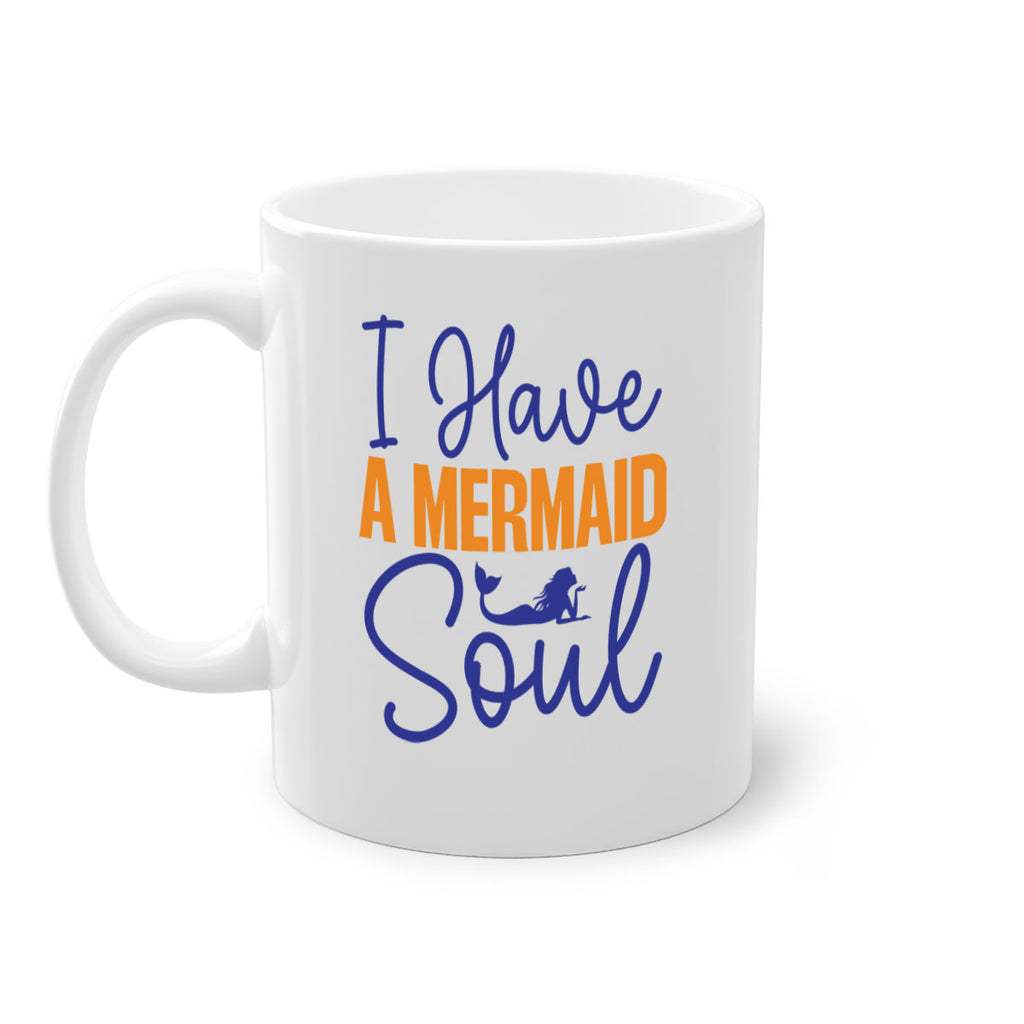 I Have a Mermaid Soul 205#- mermaid-Mug / Coffee Cup