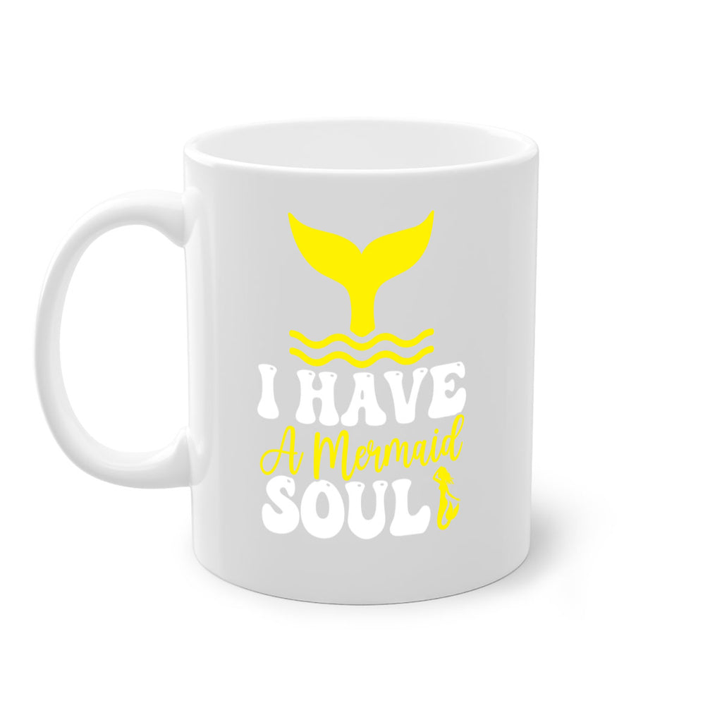 I Have a Mermaid Soul 206#- mermaid-Mug / Coffee Cup