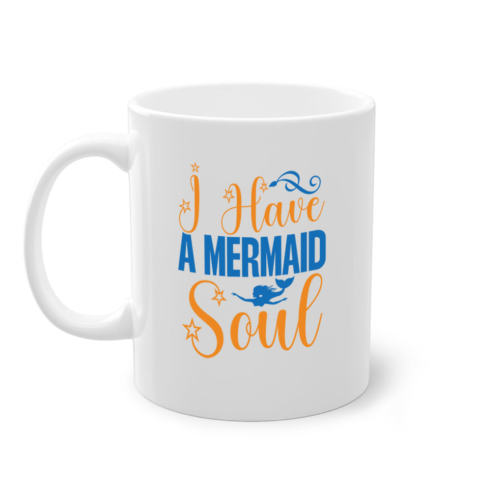 I Have a Mermaid Soul 211#- mermaid-Mug / Coffee Cup