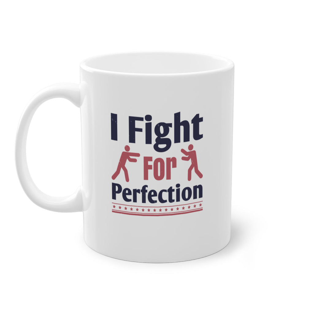 I fight for perfection 2246#- boxing-Mug / Coffee Cup