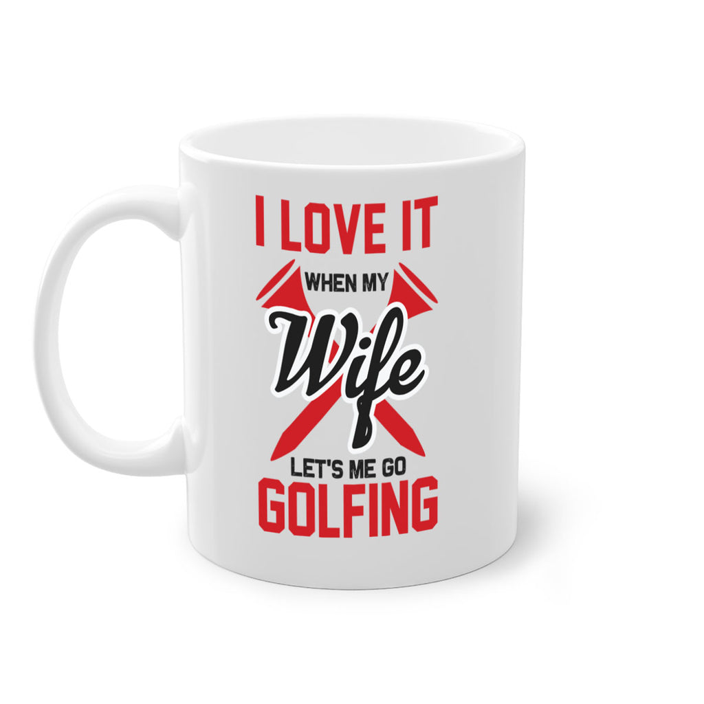 I love 1101#- golf-Mug / Coffee Cup