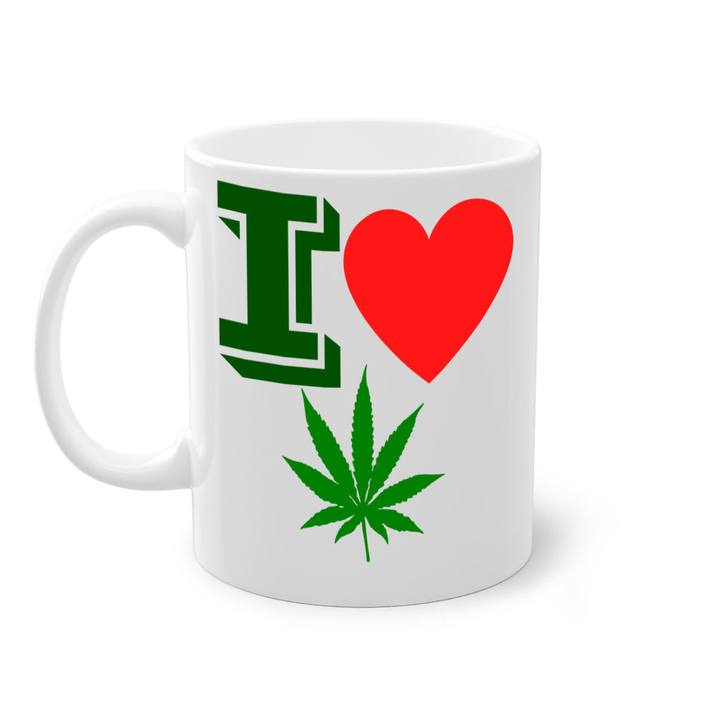 I love Cannabis 127#- marijuana-Mug / Coffee Cup