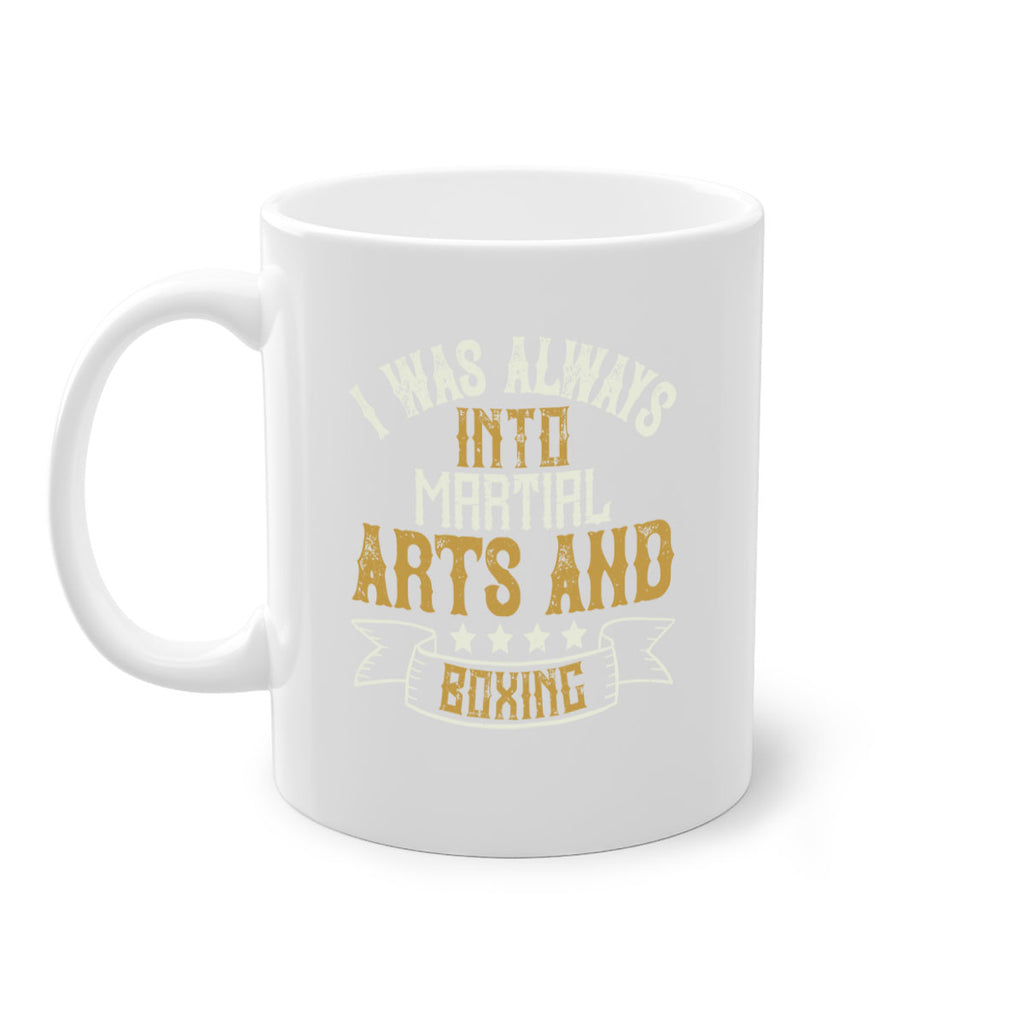 I was always into martial arts and boxing 1987#- boxing-Mug / Coffee Cup