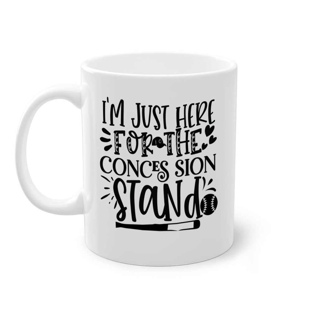 Im Just Here For the Conces sion stand 2072#- baseball-Mug / Coffee Cup