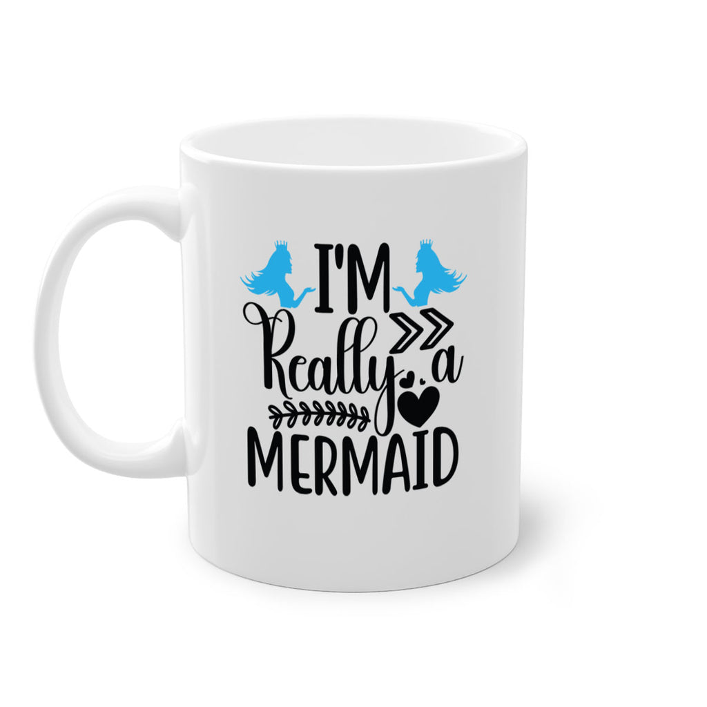 Im Really a Mermaid 262#- mermaid-Mug / Coffee Cup