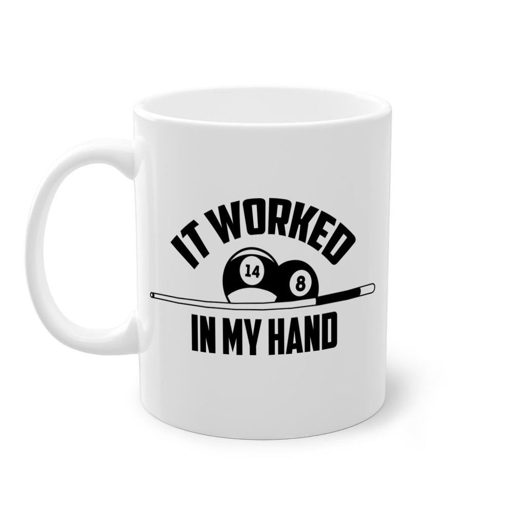 It worked in my hand 1000#- billards-Mug / Coffee Cup