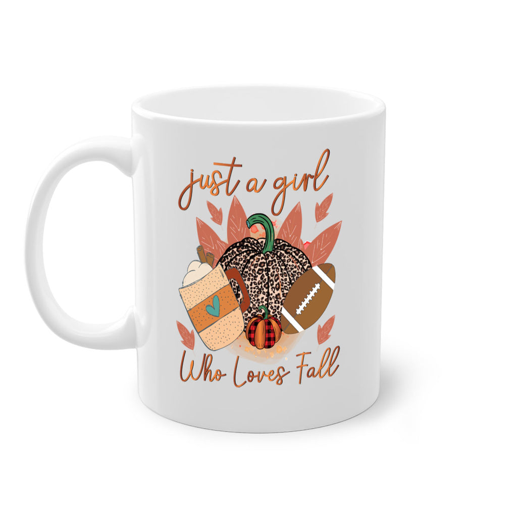 Just A Girl Who Loves Fall 384#- fall-Mug / Coffee Cup