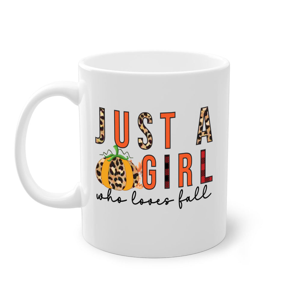 Just a Girl Who Loves Fall 382#- fall-Mug / Coffee Cup