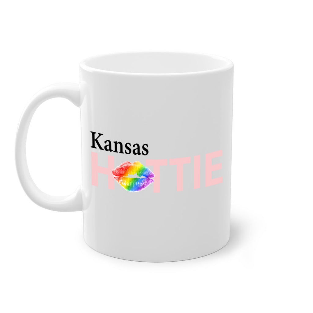 Kansas Hottie with rainbow lips 16#- Hottie Collection-Mug / Coffee Cup