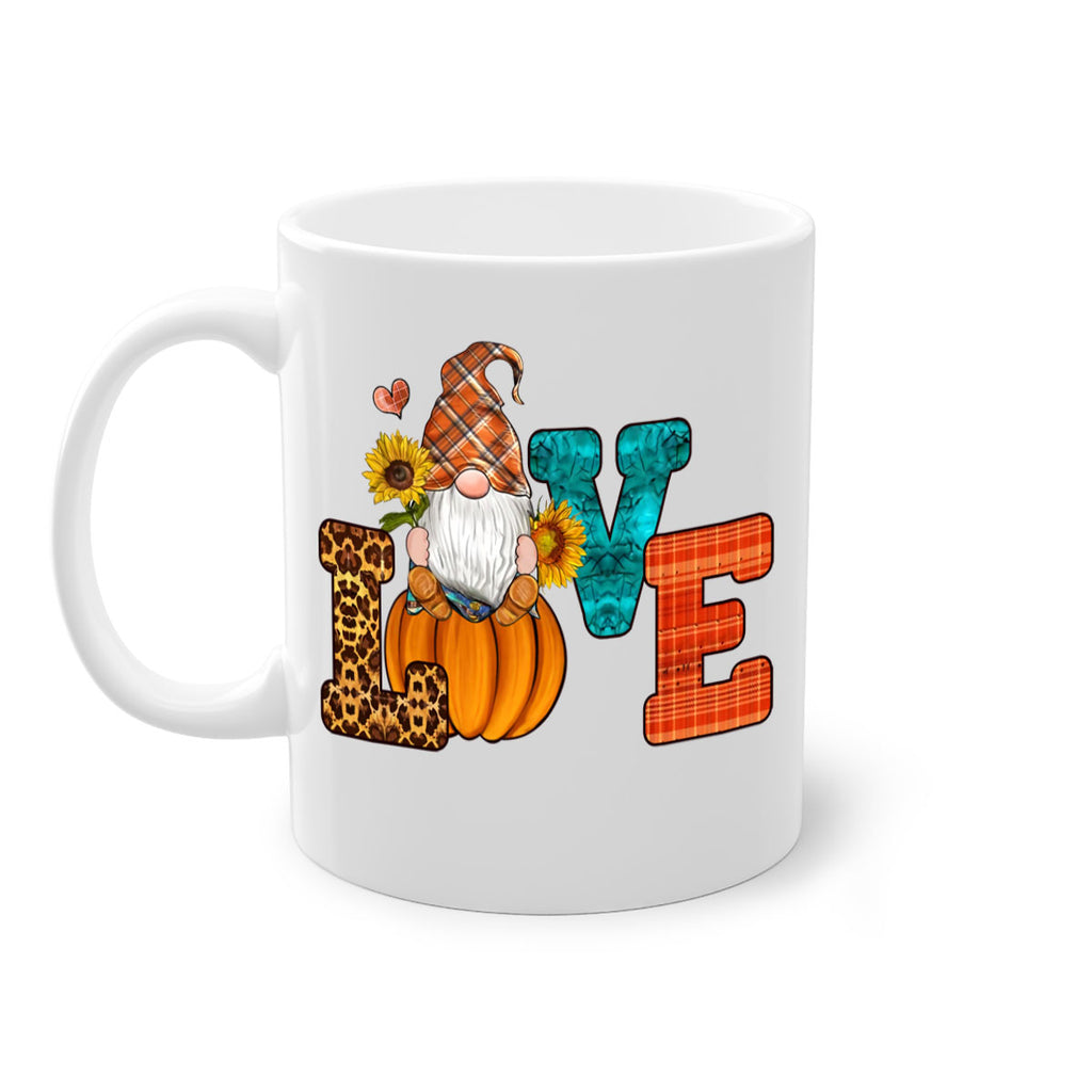 LOVEFallGnome 417#- fall-Mug / Coffee Cup