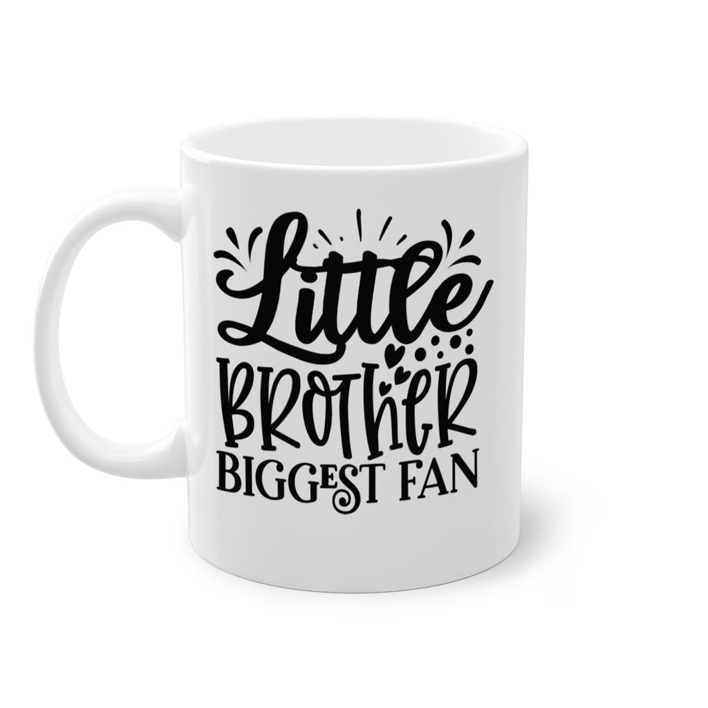 Little Brother Biggest Fan 2056#- baseball-Mug / Coffee Cup