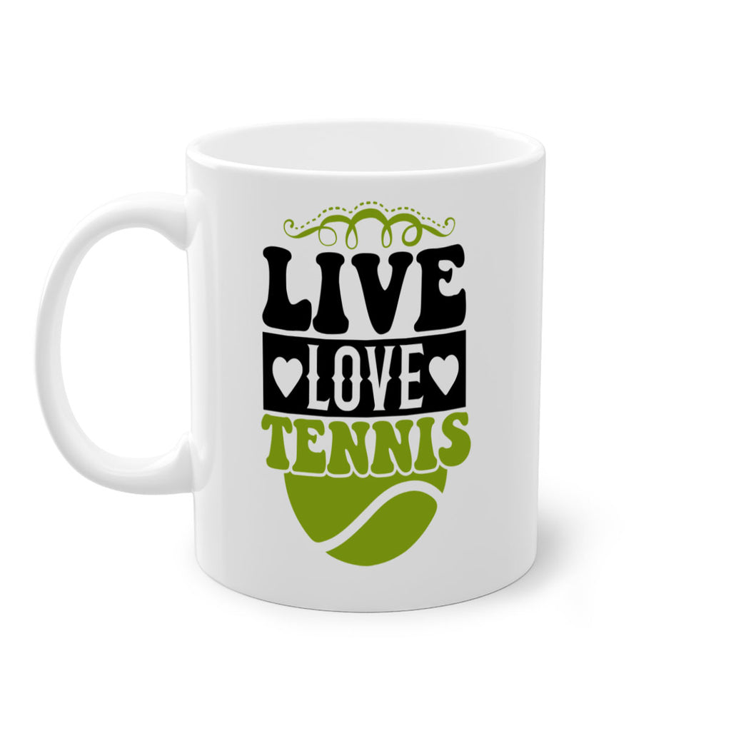 Live Love Tennis 817#- tennis-Mug / Coffee Cup