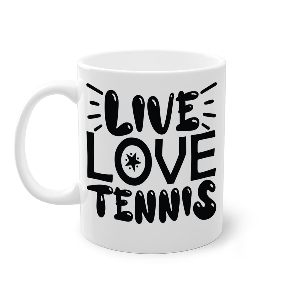 Live love Tennis 800#- tennis-Mug / Coffee Cup