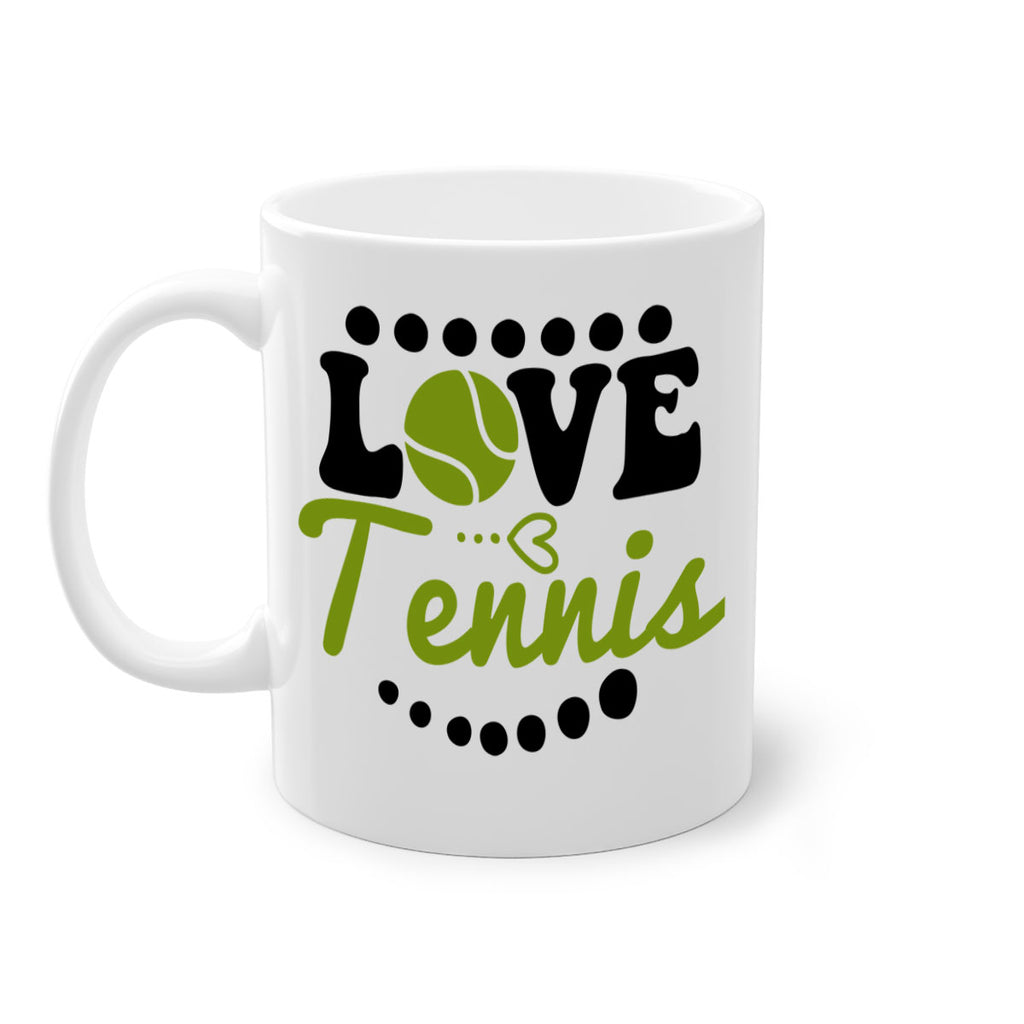 Love Tennis 730#- tennis-Mug / Coffee Cup