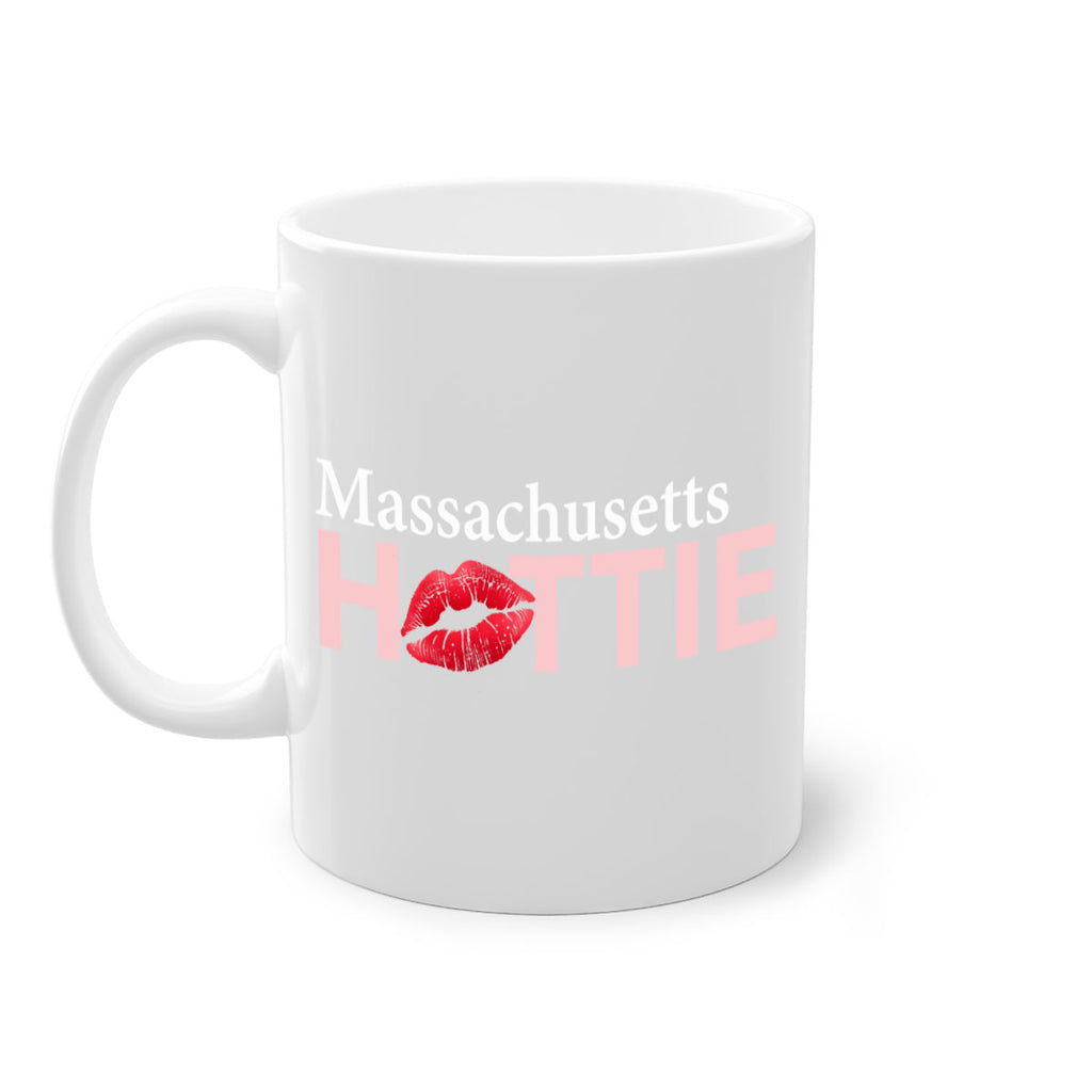 Massachusetts Hottie With Red Lips 75#- Hottie Collection-Mug / Coffee Cup