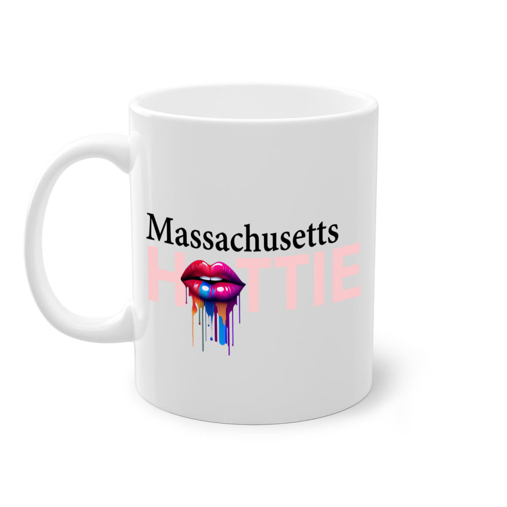 Massachusetts Hottie with dripping lips 21#- Hottie Collection-Mug / Coffee Cup