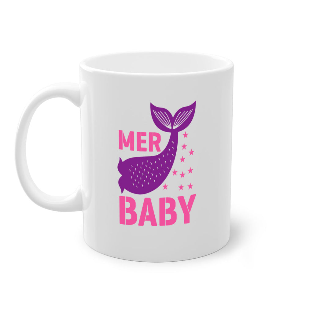 Mer Baby 321#- mermaid-Mug / Coffee Cup