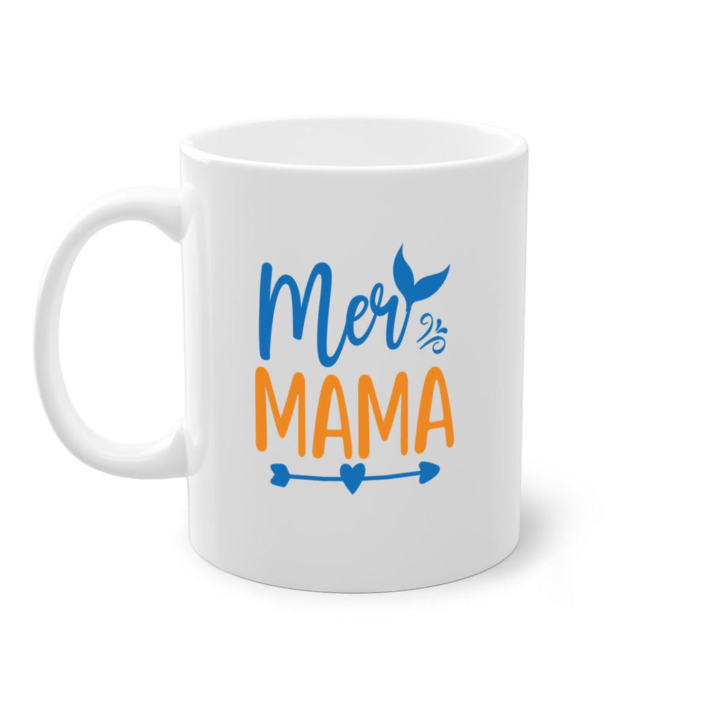 Mer Mama 330#- mermaid-Mug / Coffee Cup