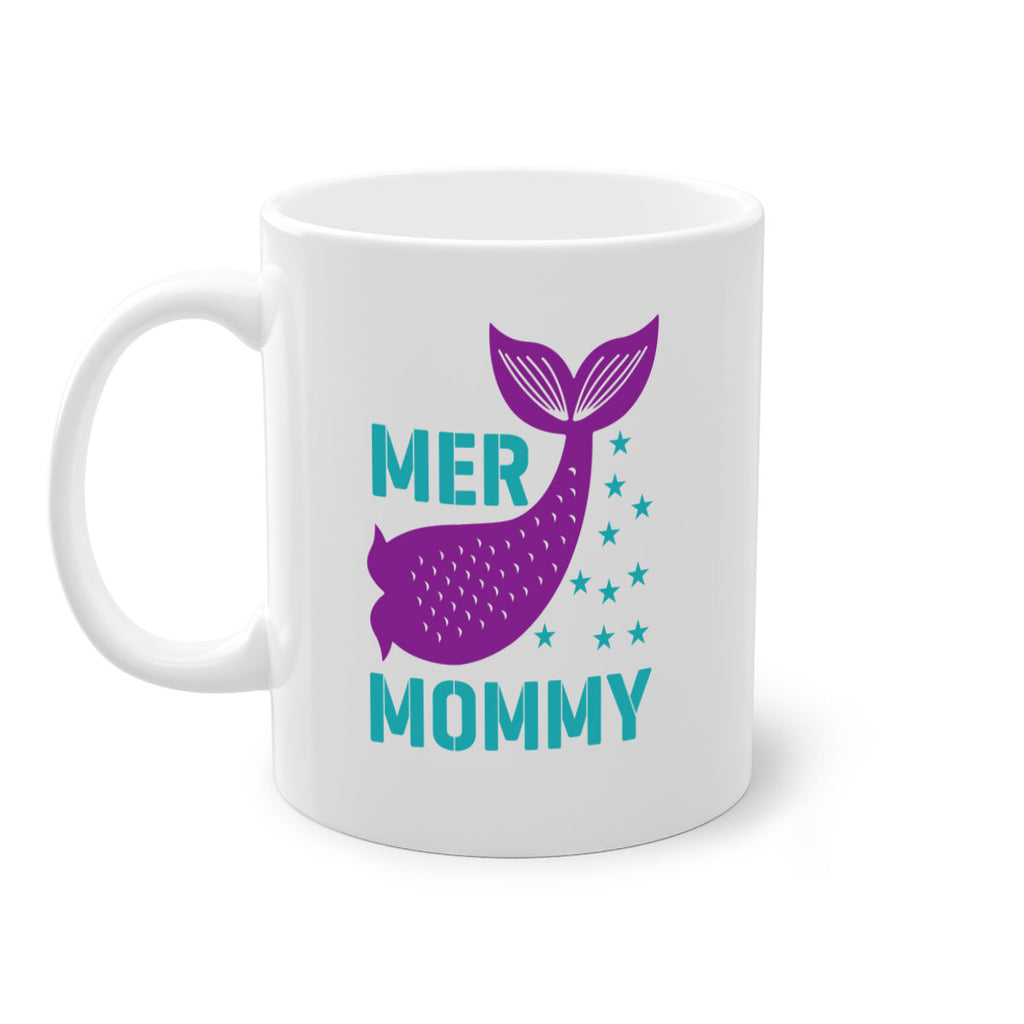 Mer Mommy 342#- mermaid-Mug / Coffee Cup