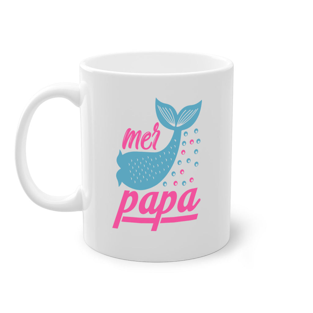 Mer Papa 344#- mermaid-Mug / Coffee Cup