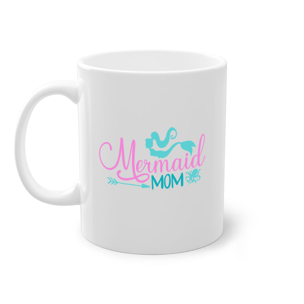 Mermaid Mom 374#- mermaid-Mug / Coffee Cup