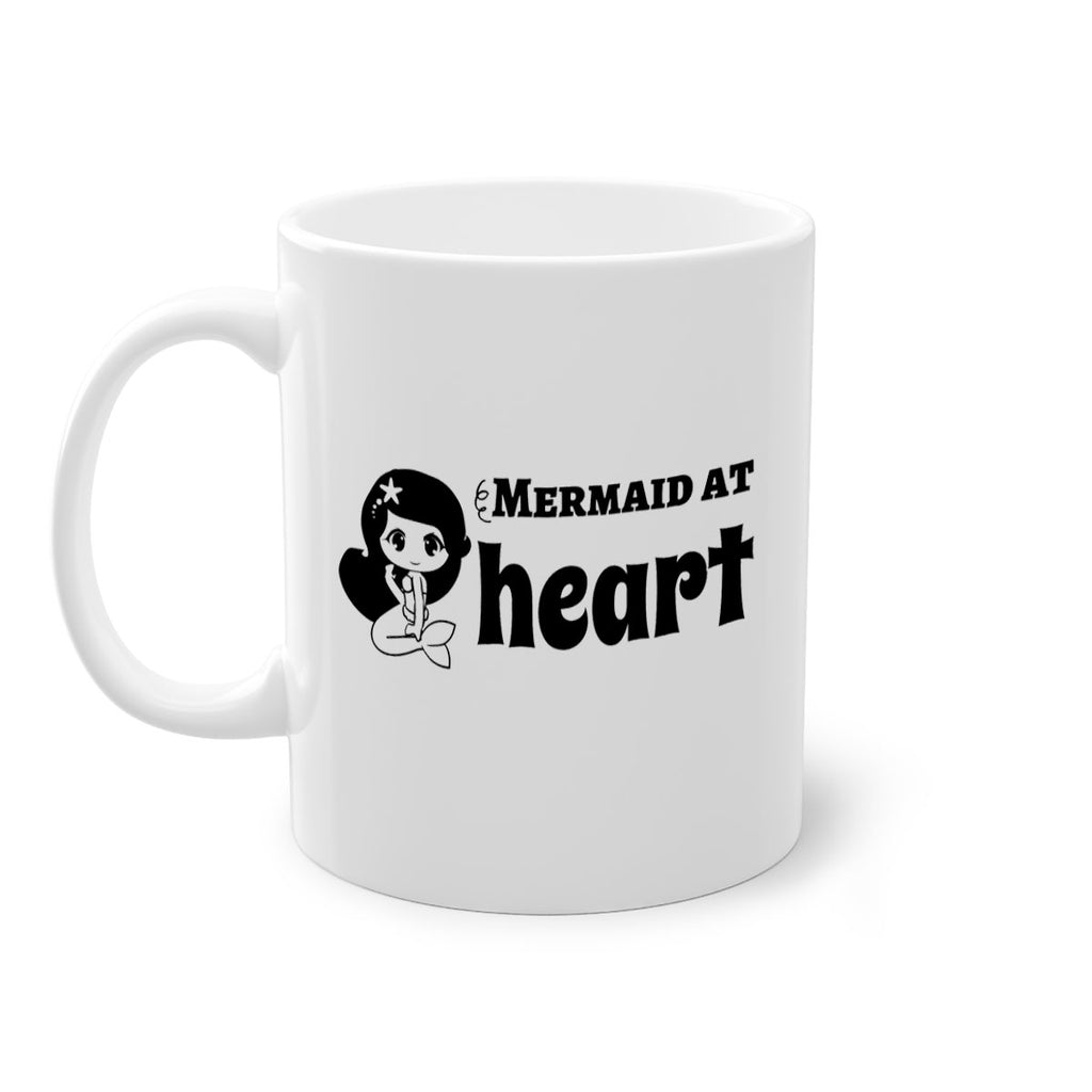 Mermaid at heart 393#- mermaid-Mug / Coffee Cup