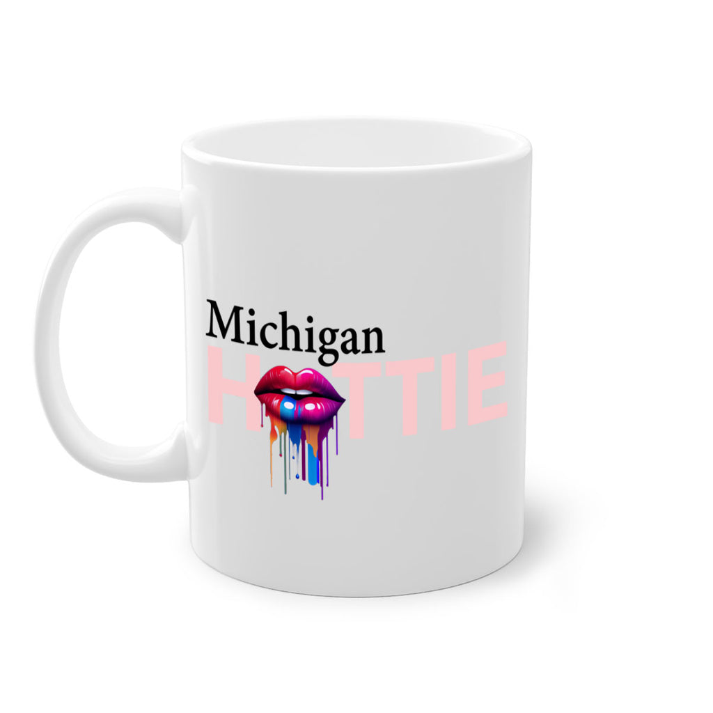 Michigan Hottie with dripping lips 22#- Hottie Collection-Mug / Coffee Cup