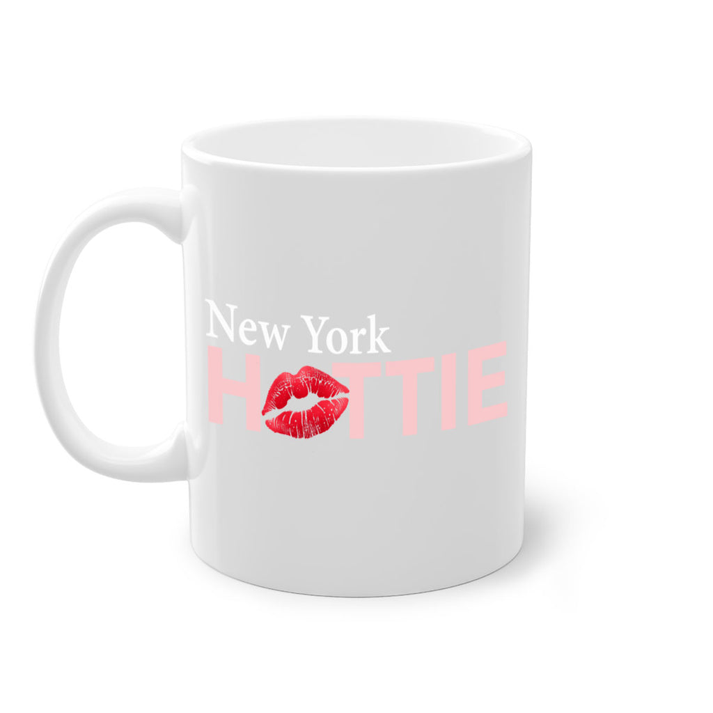 New York Hottie With Red Lips 86#- Hottie Collection-Mug / Coffee Cup