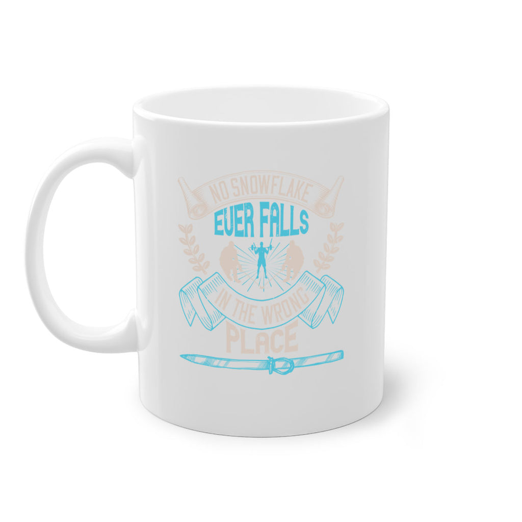 No snowflake ever falls in the wrong place 623#- ski-Mug / Coffee Cup