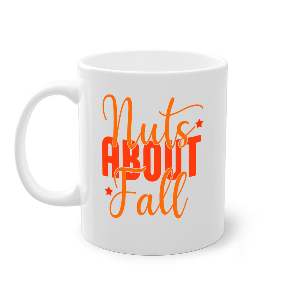 Nuts About Fall Design 444#- fall-Mug / Coffee Cup