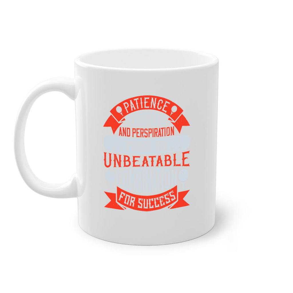 Patience persistence and perspiration make an unbeatable combination for success 1923#- golf-Mug / Coffee Cup