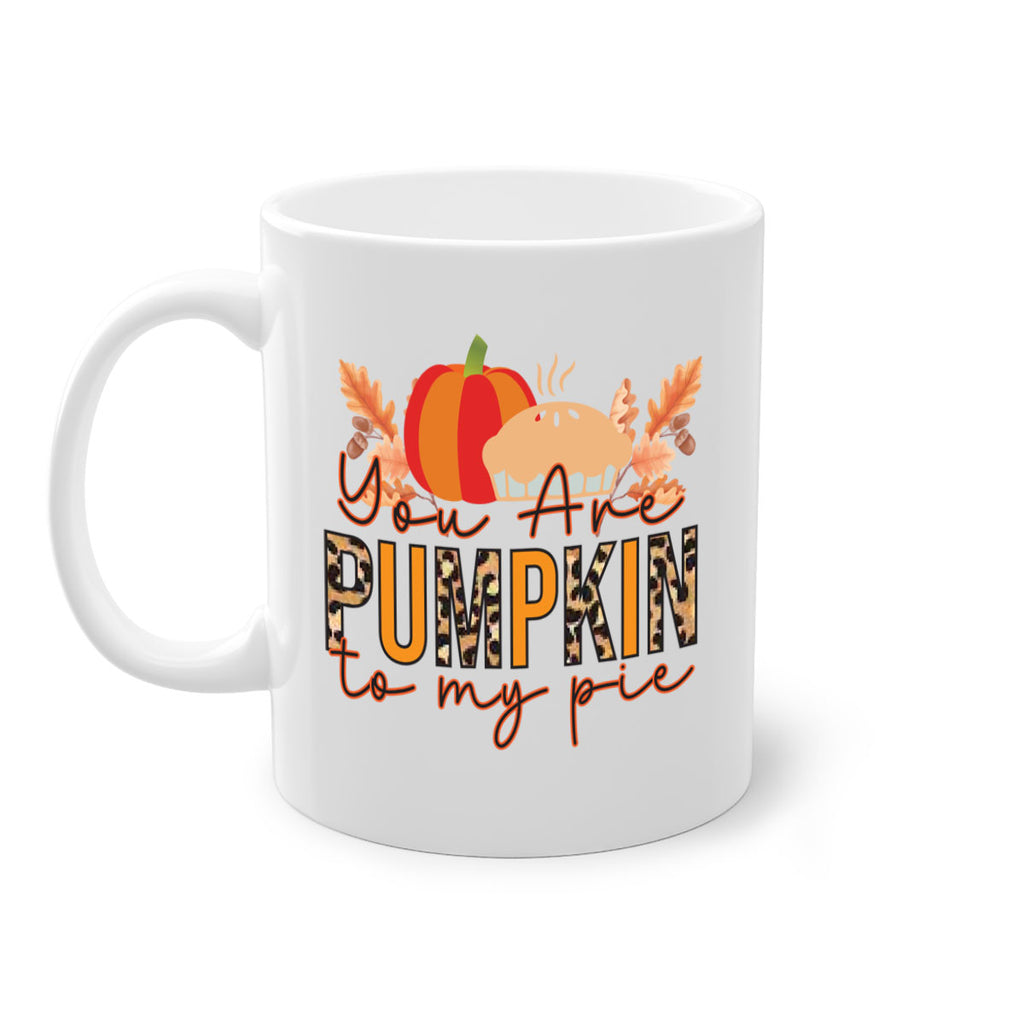 Pumpkin Pie Fall 531#- fall-Mug / Coffee Cup