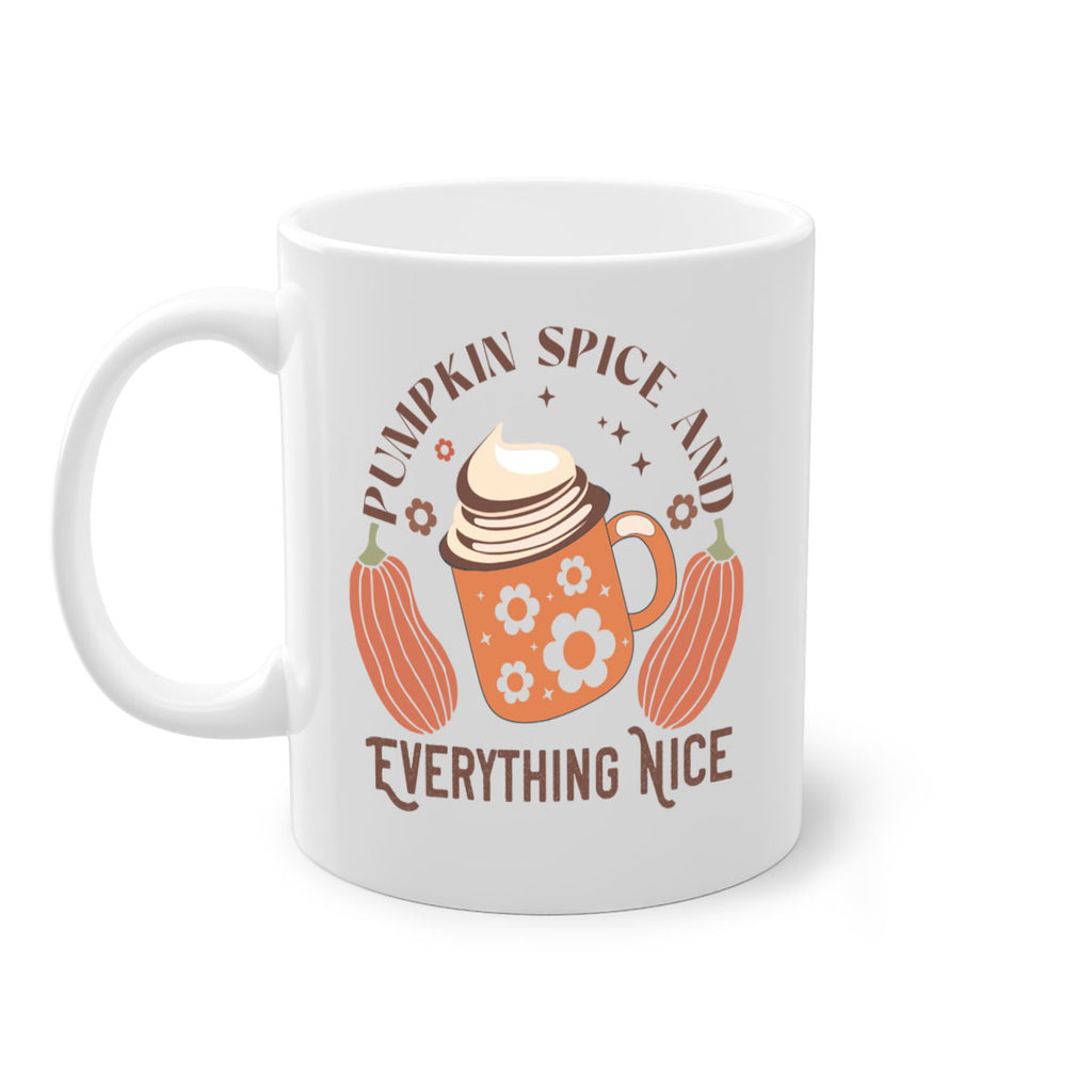 Pumpkin Spice And Everything Nice 539#- fall-Mug / Coffee Cup