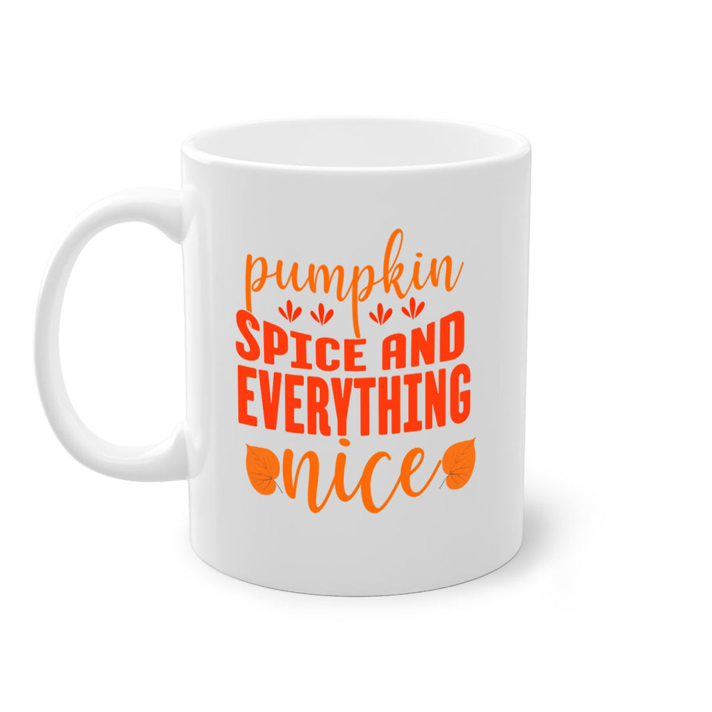 Pumpkin Spice And Everything Nice Design 535#- fall-Mug / Coffee Cup