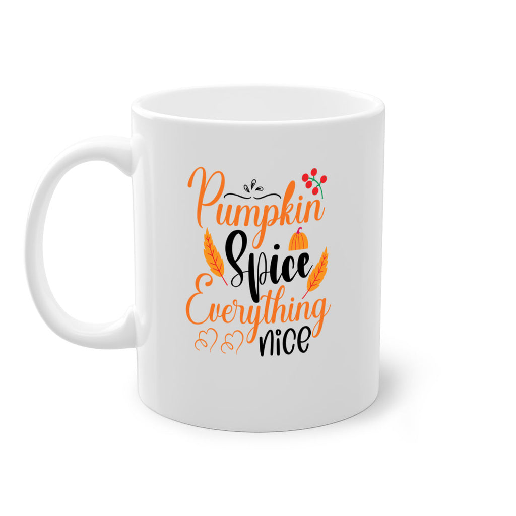 Pumpkin Spice Everything Nice 543#- fall-Mug / Coffee Cup
