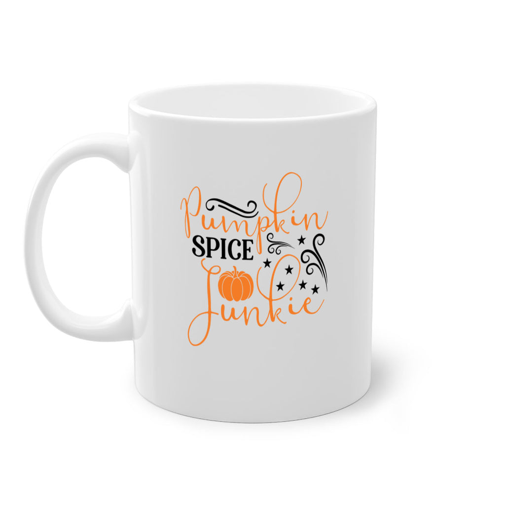 Pumpkin Spice Junkie 549#- fall-Mug / Coffee Cup