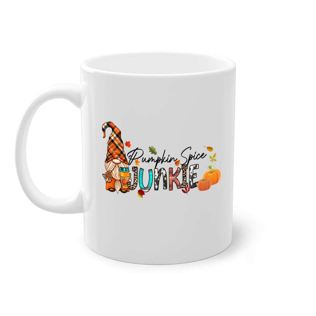 PumpkinSpiceJunkieFallGnome 567#- fall-Mug / Coffee Cup