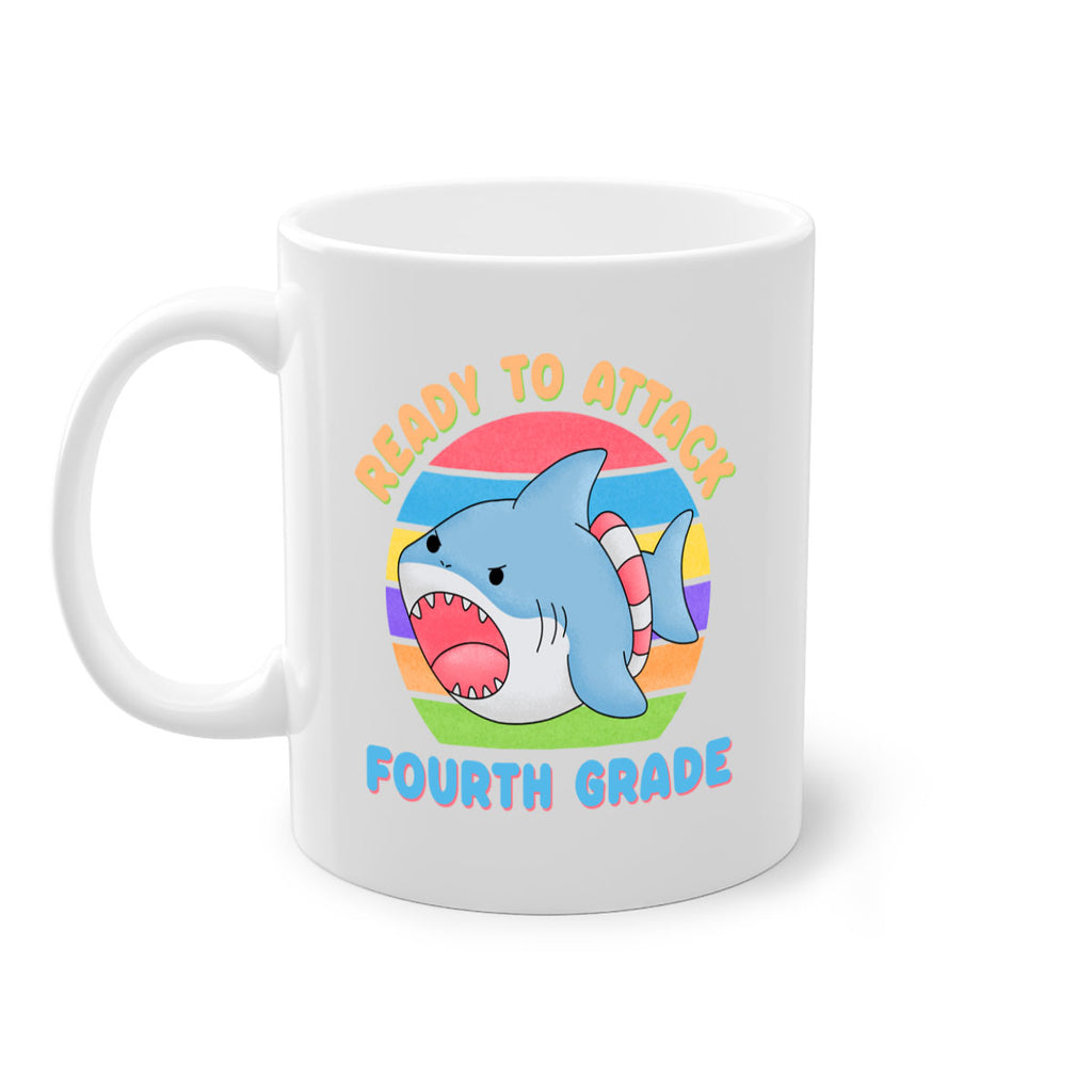 Ready to Attack 4th Grade 20#- 4th grade-Mug / Coffee Cup