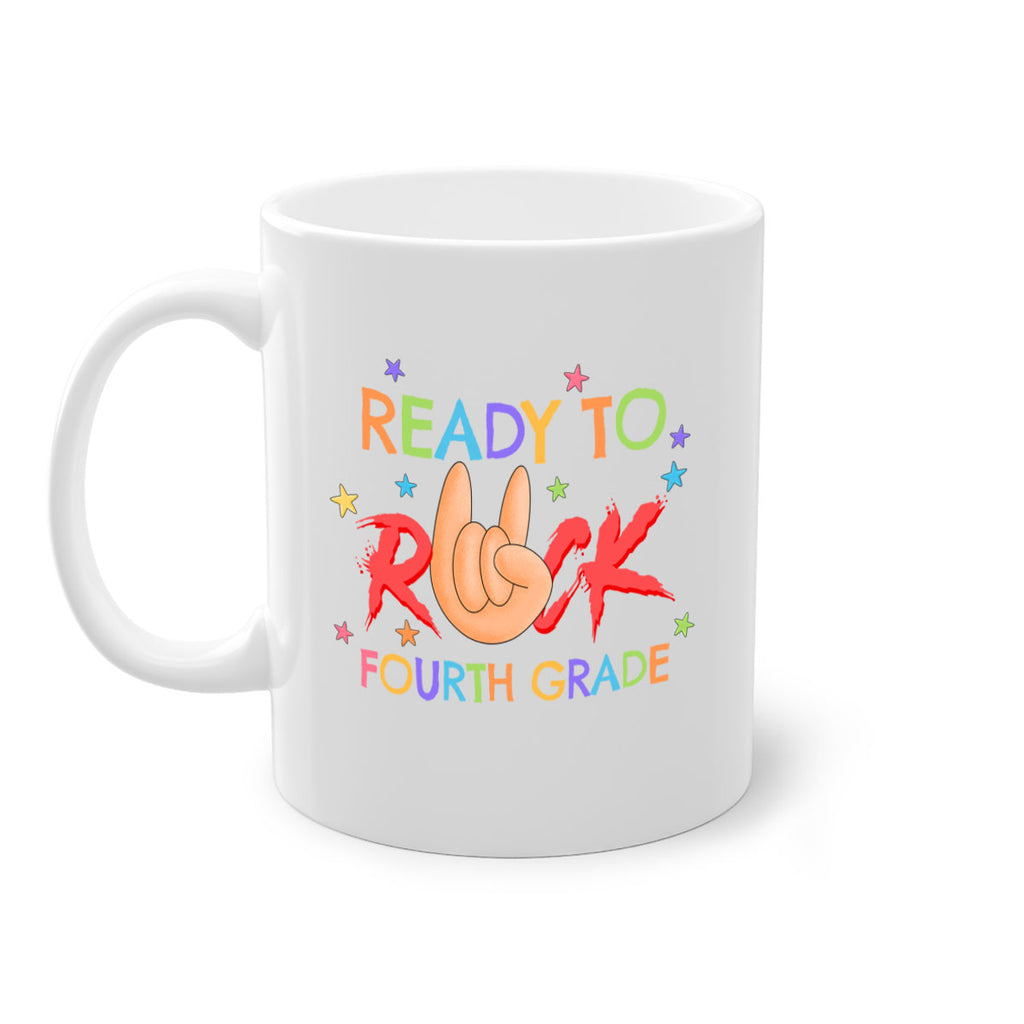 Ready to Rock 4th Grade 22#- 4th grade-Mug / Coffee Cup