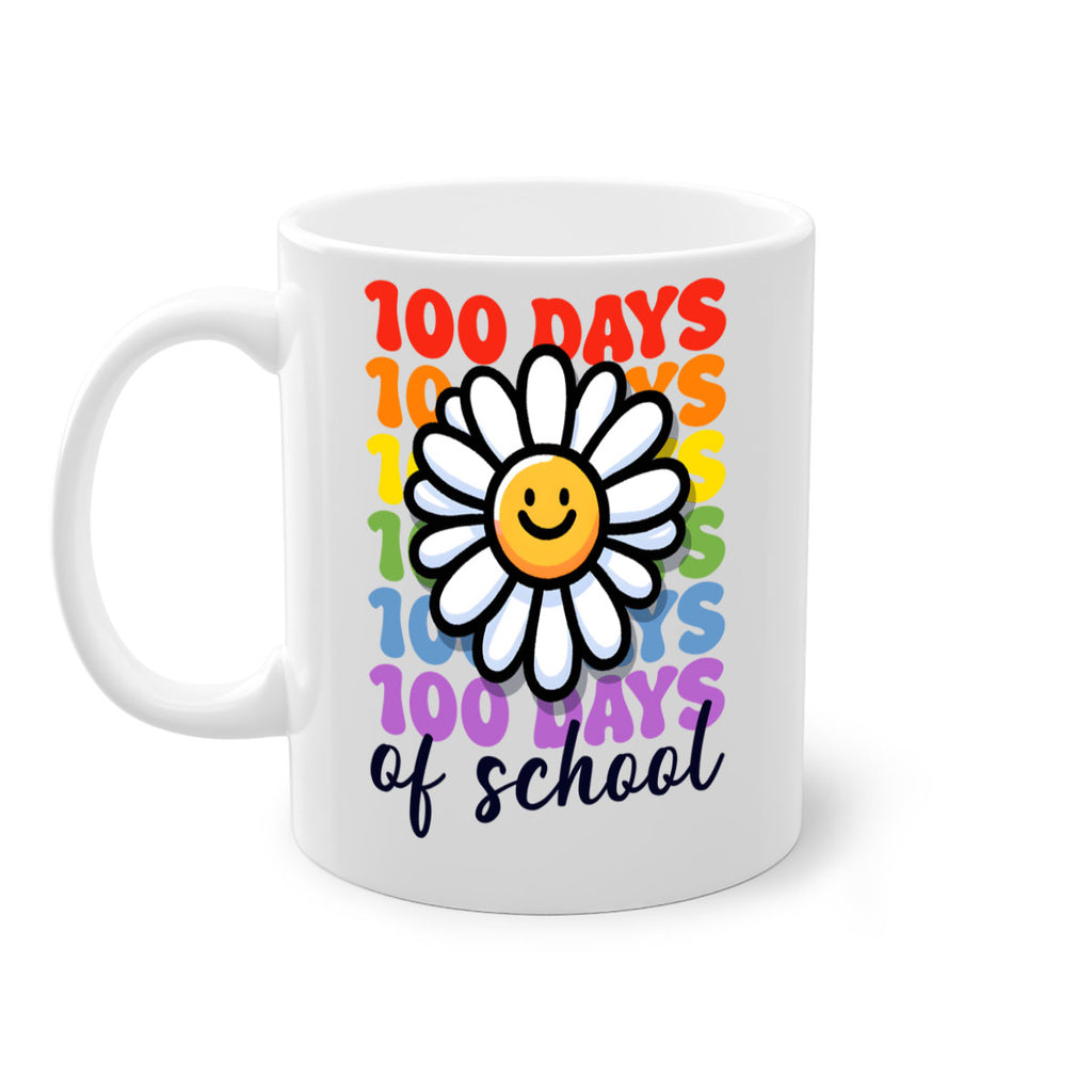 Retro Flower 100 Days Of 56#- 100 days-Mug / Coffee Cup