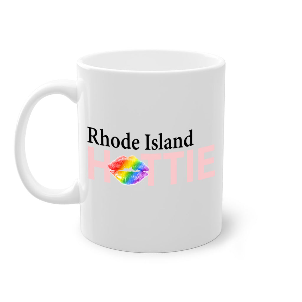 Rhode Island Hottie with rainbow lips 39#- Hottie Collection-Mug / Coffee Cup