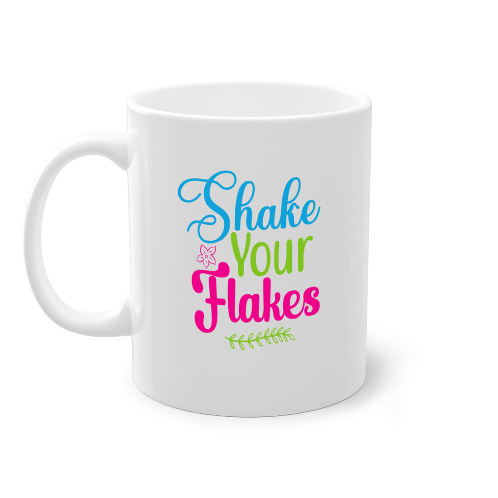 Shake Your Flakes 356#- winter-Mug / Coffee Cup