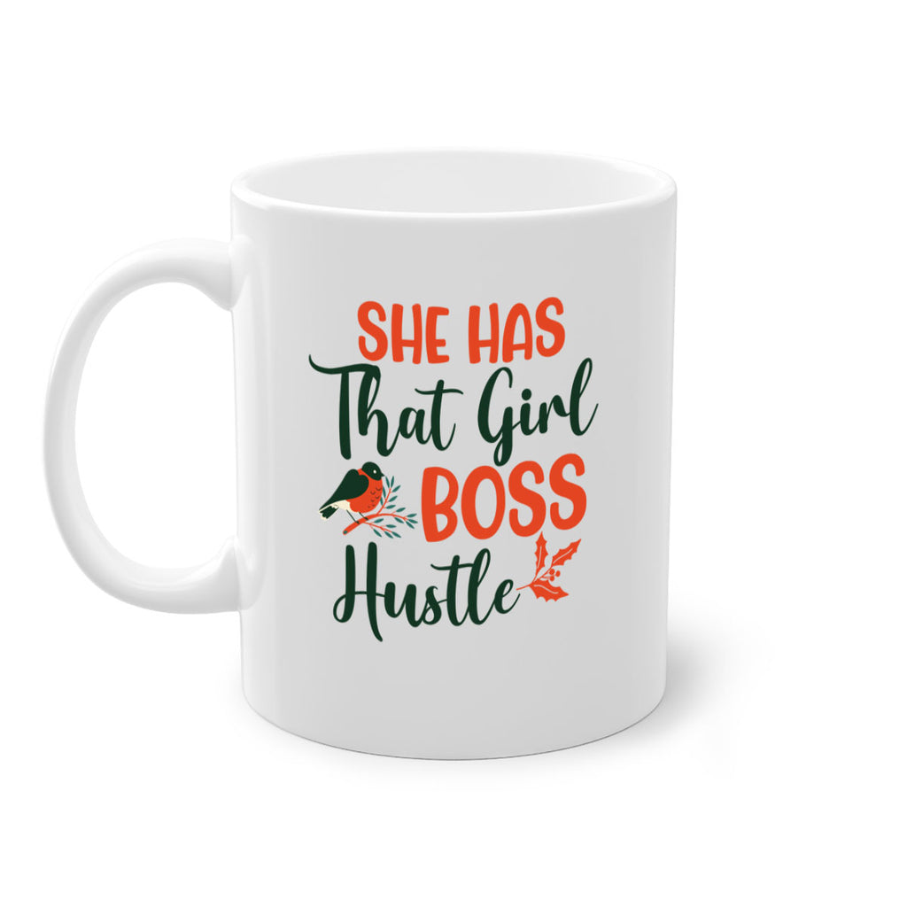 She Has That Girl Boss Hustle 363#- winter-Mug / Coffee Cup