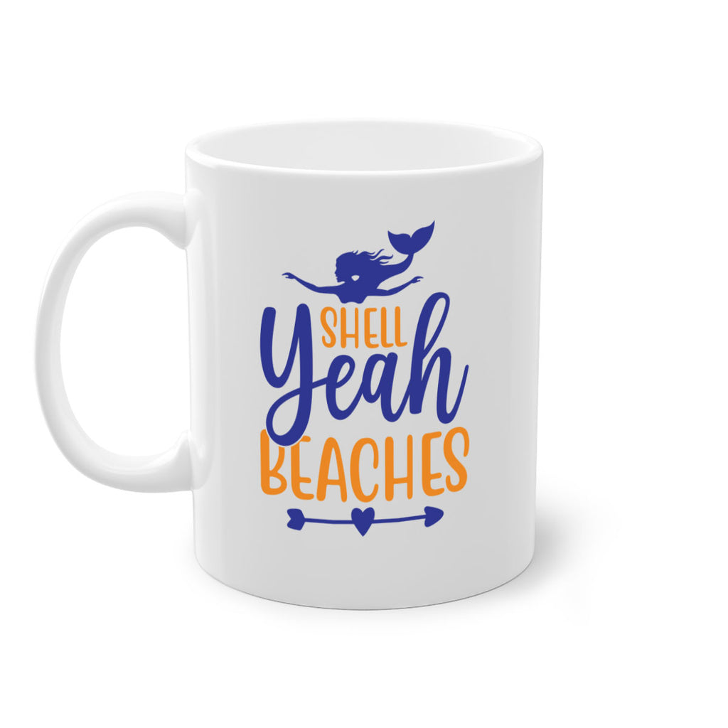 Shell Yeah Beaches 584#- mermaid-Mug / Coffee Cup