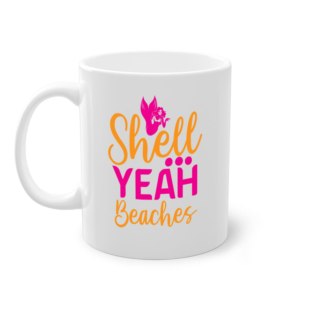 Shell Yeah Beaches 586#- mermaid-Mug / Coffee Cup